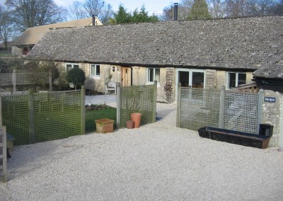 The Byre-barn conversion and drive